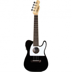 Fender Fullerton Tele Uke 0971653006 - Black without Bag