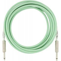 Fender 0990520058 Original Series Straight to Straight Instrument Cable - 18.6 foot Surf Green