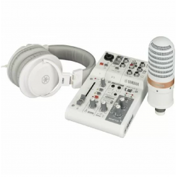 Yamaha AG03 Mk2 Livestreaming Pack - White