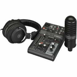 Yamaha AG03 Mk2 Livestreaming Pack - Black