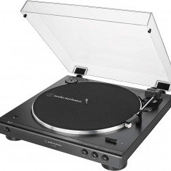 Audio-Technica AT-LP60XBT Fully Automatic Wireless Belt-Drive Turntable - Black