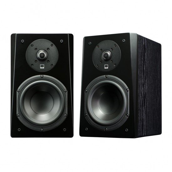 SVS Prime Prime Bookshelf Speakers Black Ash