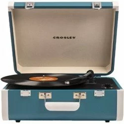 Crosley CR6253A-BE Anthology Vintage 3-Speed Bluetooth Suitcase