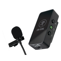 Mackie EM-95ML Lavalier Microphone with In-line Amplifier for Smartphones and DSLR Cameras