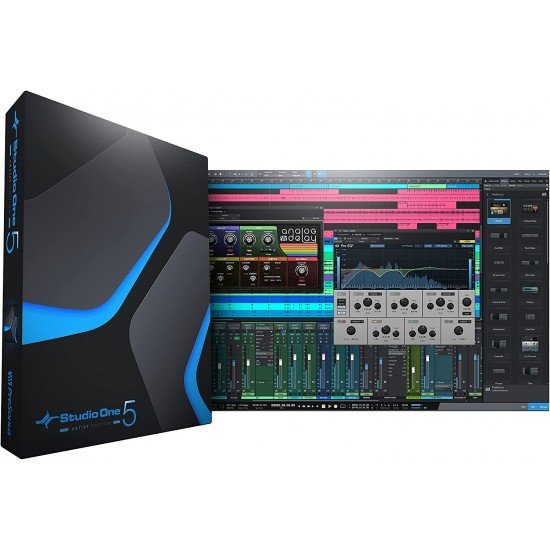 PreSonus Faderport USB Production Controller with Studio One Artist and Ableton Live Lite DAW Recording Software