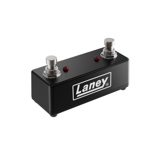 Laney FS2-MINI Dual switch mini pedal - LED status lights - removable lead