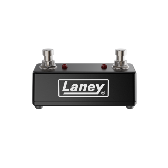 Laney FS2-MINI Dual switch mini pedal - LED status lights - removable lead