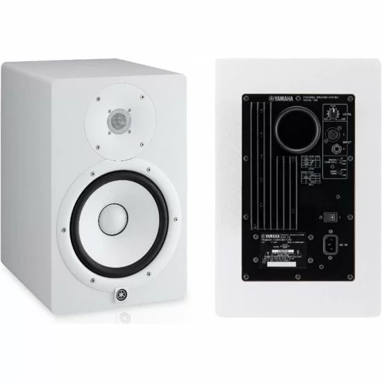 Yamaha HS8 8 Inch Powered Studio Monitor - WhiteM4music.com