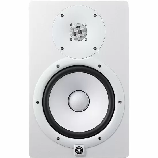 Yamaha HS8 8 Inch Powered Studio Monitor - WhiteM4music.com