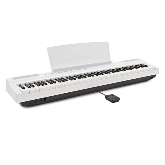 Yamaha P125AW 88-Key Digital Piano - White, M4music.com