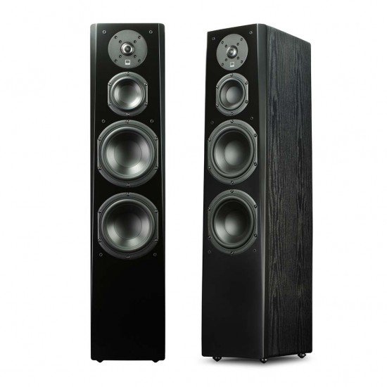 SVS Prime Tower Speakers Black Ash