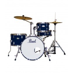 Pearl Road Show 4pc Drum Set 1812B/1007T/1410F/1350S with Cymbal & Hardware Royal Blue Metallic