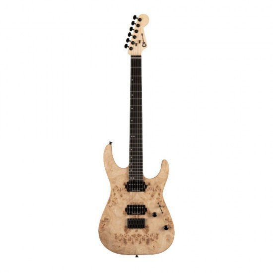 Charvel 2969851557 Pro-Mod DK24 Mahogany with Poplar Burl Electric Guitar