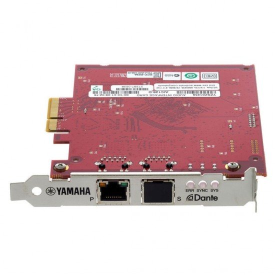 Yamaha AIC128D Dante Accelerator PCI Express Audio Interface Card