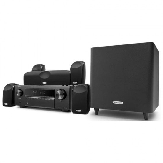 Polk Audio AM1665TL1600BK Home Theater System - Black
