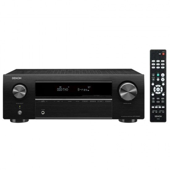 Denon AVRX250BTBKE2 AV Receiver - Black 