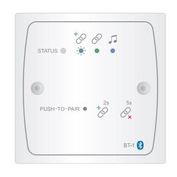 Cloud BT-1FW Bluetooth Active Facility Input Plate - White