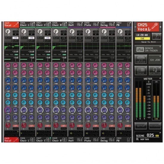 Yamaha CL5 72-channel Digital Mixing Console