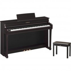 Yamaha Clavinova CLP-835 Console Digital Piano with Bench - Rosewood