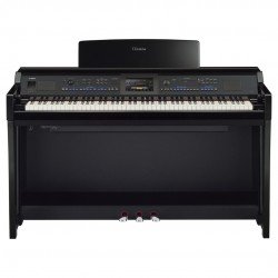 Yamaha Clavinova CVP-905 Digital Upright Piano with Bench - Polished Ebony Finish