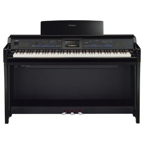 Yamaha Clavinova CVP-905 Digital Upright Piano with Bench - Polished Ebony Finish