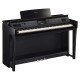 Yamaha Clavinova CVP-905 Digital Upright Piano with Bench - Polished Ebony Finish