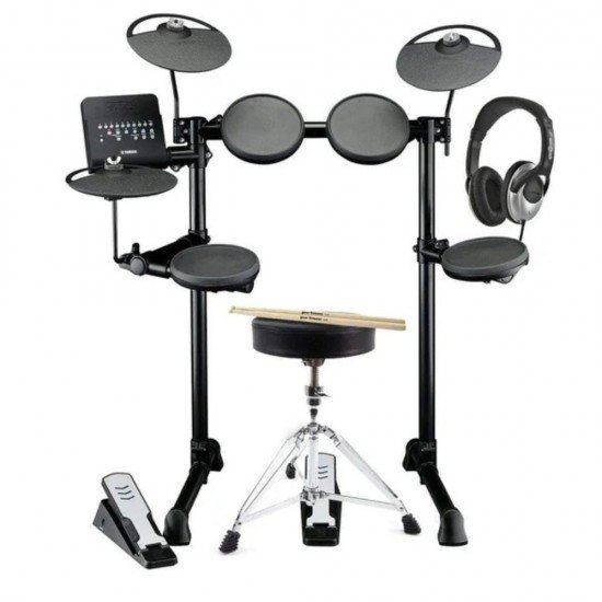 Yamaha DTX400K Electronic Drum Set - Black