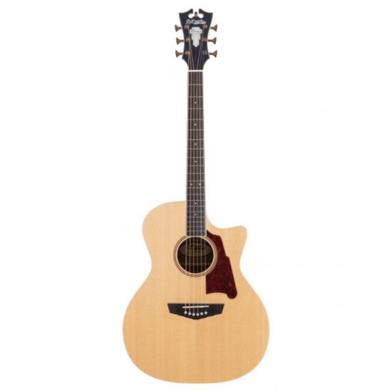 D'Angelico DAPG200NATAP Premier Gramercy Acoustic-Electric Guitar - Natural