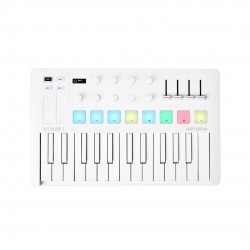 Arturia MiniLab MK3 25 Slim-key Controller -  Alpine White