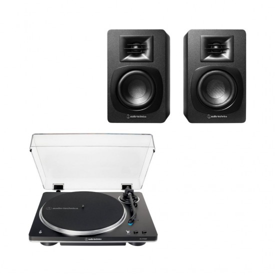 Audio Technica -  AT-LP70XBTBS and  AT-SP3X Speakers