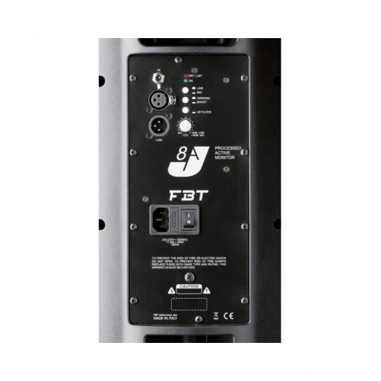 FBT FBTJ8A  200W Active Speaker – Black