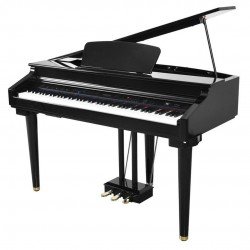 Artesiapro AG-30 Micro Grand Digital Piano Includes Bench - Black 