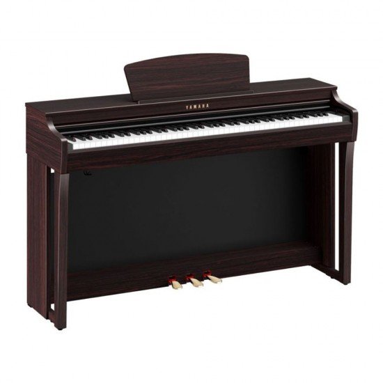 Yamaha CLP725R Clavinova Digital Piano with Bench - Rosewood Finish