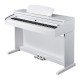 Artesiapro DP-10e Natural Hammer Action Keys Digital Piano - White