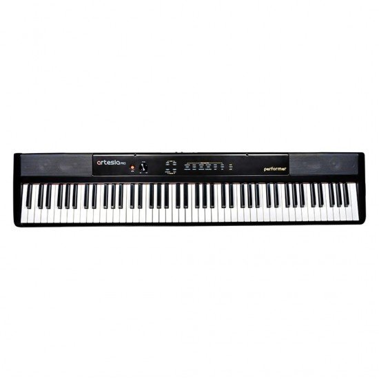 Artesiapro Performer BL Performer Series 88 Velocity Sensitive Weighted Keys Portable Digital Piano - Black