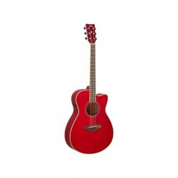 Yamaha FSC-TA TransAcoustic Concert Cutaway Acoustic-electric Guitar - Ruby Red