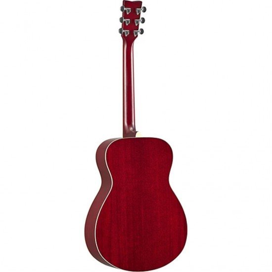 Yamaha FSC-TA TransAcoustic Concert Cutaway Acoustic-electric Guitar - Ruby Red