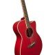 Yamaha FSC-TA TransAcoustic Concert Cutaway Acoustic-electric Guitar - Ruby Red