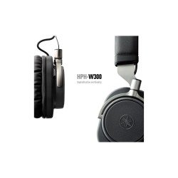 Yamaha HPH-W300 Headphone - Black 