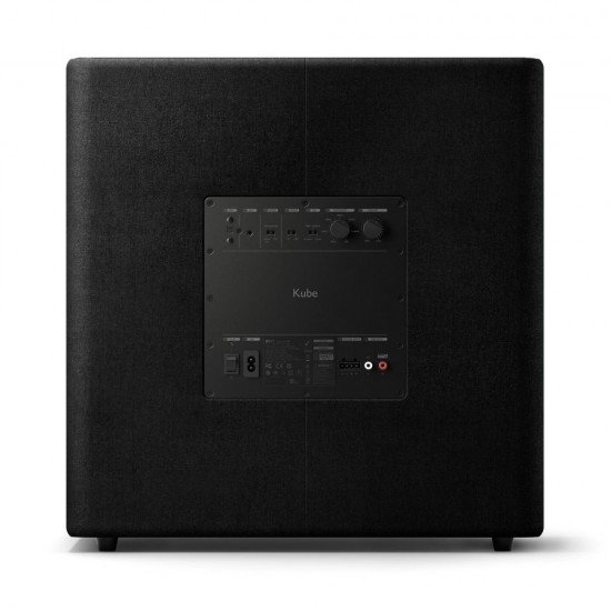 KEF KUBE15MIEBLACK Active Subwoofer - Black