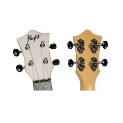 Flight TUS35 White Travel Soprano Ukulele