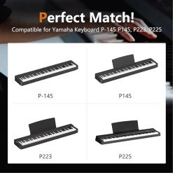 Yamaha L100B Stand for P-143/P-145/P-223 Digital Piano - Black
