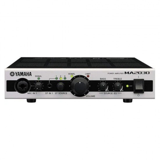 Yamaha MA2030  Lo-Z/Hi-Z Switchable 30W/60W Commercial Power Amplifier