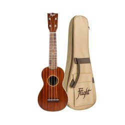 Flight MUS2 Solid Mahogany Soprano Ukulele