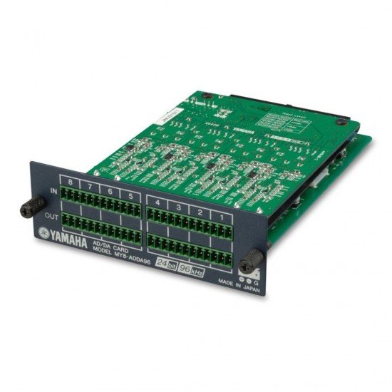 Yamaha MY8ADDA96 8-Channel Analog I/O Expansion Card