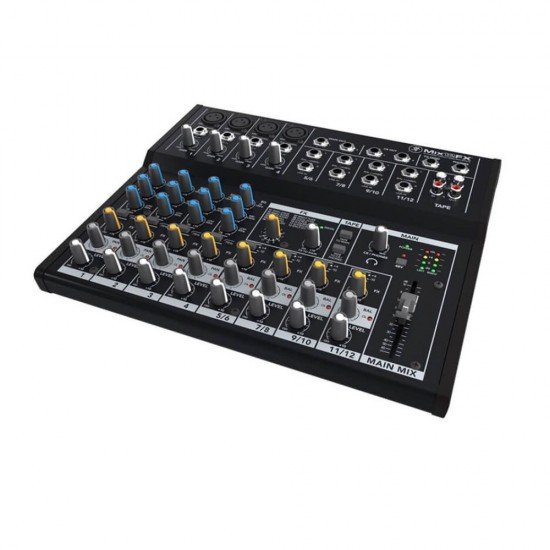 Mackie Mix12FX Compact 12 Channel Mixer with Effects