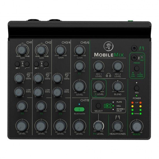 Mackie MobileMix 8 Channel Powerable Mixer