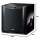 Yamaha NSSW200BLK 100-watt Subwoofer - Black