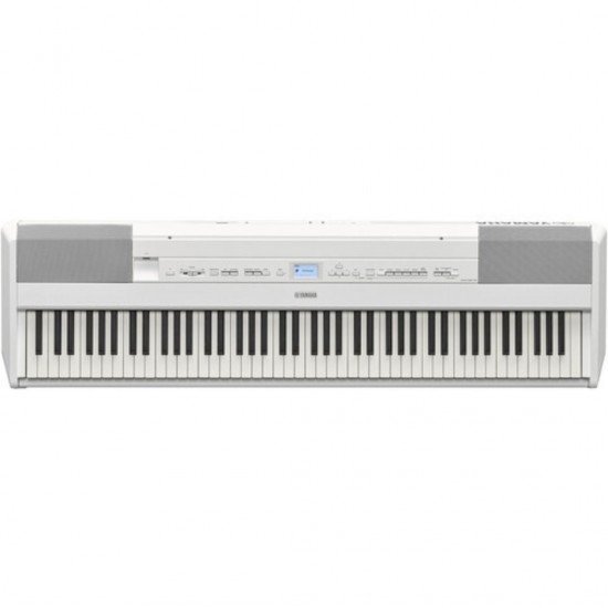 Yamaha P-525 88-key Digital Piano with Speakers - White