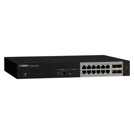 Yamaha SWX2320-16MT L2 MultiGigabit Network Switch 16 Port with 4 SFP+ Ports